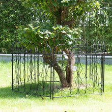 Load image into Gallery viewer, 5 Pack Tall Garden Fencing Rustproof Border Fence Edging Heavy Duty Metal Panels