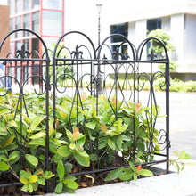 Load image into Gallery viewer, 5 Pack Tall Garden Fencing Rustproof Border Fence Edging Heavy Duty Metal Panels