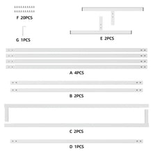 Load image into Gallery viewer, Wedding Party Prom Backdrop Stand Pipe Kit Curtain Frame Ajustable10x10ft