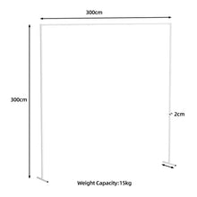 Load image into Gallery viewer, Wedding Party Prom Backdrop Stand Pipe Kit Curtain Frame Ajustable10x10ft