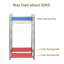 Load image into Gallery viewer, 3 Tiers Rail Wire Garment Rack Heavy Duty Coat Rack for Hanging Clothes Closet