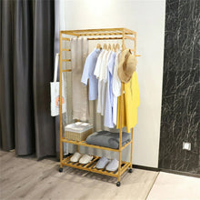 Load image into Gallery viewer, Closet Organizer Garment Rack Clothes Hanger Home Shelf Heavy Duty Furniture