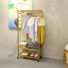 Load image into Gallery viewer, Closet Organizer Garment Rack Clothes Hanger Home Shelf Heavy Duty Furniture