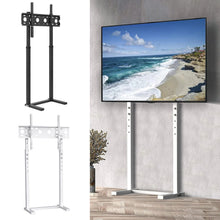 Load image into Gallery viewer, Free Standing Floor TV Stand Portable TV Mount Height Adjust 32"-100" No Drill