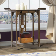 Load image into Gallery viewer, Rustic Narrow Console Table Slim Sofa Table with Storage Drawers Foyer Table