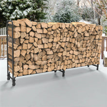 Load image into Gallery viewer, Large Thick Outdoor Firewood Racks Steel Wood Indoor Storage Log Rack Holder New