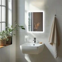 Load image into Gallery viewer, 16"x20" Led Lighted Bathroom Mirror Dimmable Wall Vanity Mirror Backlit