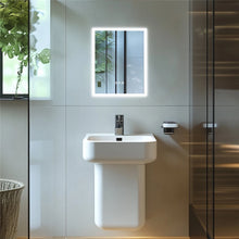 Load image into Gallery viewer, 16"x20" Led Lighted Bathroom Mirror Dimmable Wall Vanity Mirror Backlit