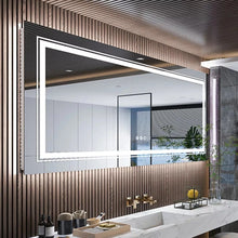 Load image into Gallery viewer, 24x48 LED Bathroom Mirror with Lights Front Backlit LED Mirror 3 Colors Memory
