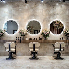 Load image into Gallery viewer, Smart LED Backlit Bathroom Round Mirror with Lights Anti-Fog Dimmable Memory