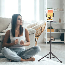 Load image into Gallery viewer, Adjustable Floor Mount Stand Tripod Holder For iPad 2 3 4 Mini Air Retina Tablet