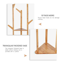 Load image into Gallery viewer, Heavy Duty Standing Coat Rack Wood Tree Hat Hanger Holder Jacket Clothes 3 Style