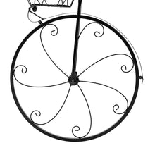 Load image into Gallery viewer, Metal Plant Stand Bicycle Shape Vintage Style Garden Flower Pot Display Outdoor