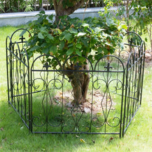 Load image into Gallery viewer, 5 Pack Tall Garden Fencing Rustproof Border Fence Edging Heavy Duty Metal Panels
