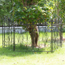 Load image into Gallery viewer, 5 Pack Tall Garden Fencing Rustproof Border Fence Edging Heavy Duty Metal Panels
