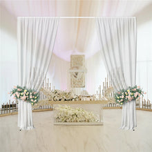 Load image into Gallery viewer, Wedding Party Prom Backdrop Stand Pipe Kit Curtain Frame Ajustable10x10ft
