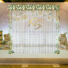 Load image into Gallery viewer, Wedding Party Prom Backdrop Stand Pipe Kit Curtain Frame Ajustable10x10ft

