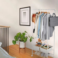 Load image into Gallery viewer, Heavy Duty Clothes Rail Storage Rack Garment Closet Organizer Shelves on Wheels
