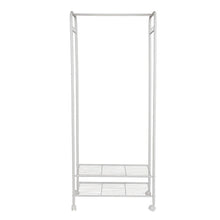 Load image into Gallery viewer, Heavy Duty Clothes Rail Storage Rack Garment Closet Organizer Shelves on Wheels
