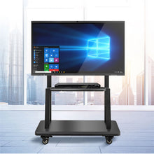 Load image into Gallery viewer, Heavy Duty TV Stand Wheels TV Bracket Rolling Floor Television Mount for 32"-80"
