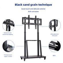 Load image into Gallery viewer, Heavy Duty TV Stand Wheels TV Bracket Rolling Floor Television Mount for 32"-80"
