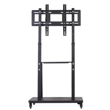 Load image into Gallery viewer, Heavy Duty TV Stand Wheels TV Bracket Rolling Floor Television Mount for 32"-80"
