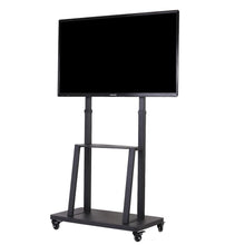 Load image into Gallery viewer, Heavy Duty TV Stand Wheels TV Bracket Rolling Floor Television Mount for 32"-80"
