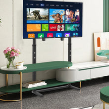Load image into Gallery viewer, Heavy Duty Floor Standing TV Mount Stand Bracket Height Adjustable for 32”-100”
