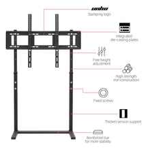 Load image into Gallery viewer, Heavy Duty Floor Standing TV Mount Stand Bracket Height Adjustable for 32”-100”
