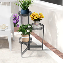 Load image into Gallery viewer, 3/4-Tier Heavy Duty Plant Stand Flower Pot Holder Garden Modern Indoor Outdoor
