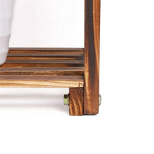 Load image into Gallery viewer, Multi Tier Wood Plant Stand Flower Pot Shelving Unit Display Rack Storage Patio
