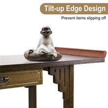 Load image into Gallery viewer, Rustic Narrow Console Table Slim Sofa Table with Storage Drawers Foyer Table
