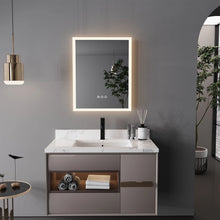 Load image into Gallery viewer, 16"x20" Led Lighted Bathroom Mirror Dimmable Wall Vanity Mirror Backlit
