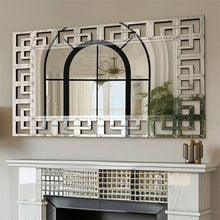 Load image into Gallery viewer, 48x28" Art Decorative Wall Accent Mirror Grecian Venetian Design Large Rectangle
