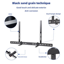 Load image into Gallery viewer, Thick Universal Soundbar Mount Sound Bar TV Bracket for Soundbar Large VESA
