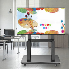 Load image into Gallery viewer, TV Mobile Flat-Panel Floor Stand Cart Height Adjustable LCD- 32’’- 100’’ Monitor
