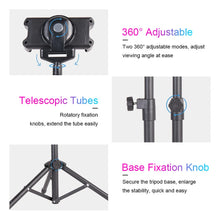 Load image into Gallery viewer, Adjustable Floor Mount Stand Tripod Holder For iPad 2 3 4 Mini Air Retina Tablet
