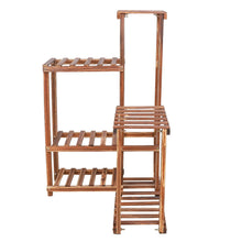 Load image into Gallery viewer, Wooden Plant Stand Shelf Garden Planter Flower Pot Stand Indoor Outdoor Strong
