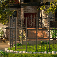 Load image into Gallery viewer, 2 Pack Rustproof Metal Garden Trellis for Climbing Plants Rose for Outdoor Patio
