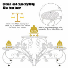 Load image into Gallery viewer, Classic Tall Plant Stand Art Flower Pot Holder Rack Planter Outdoor Indoor Patio
