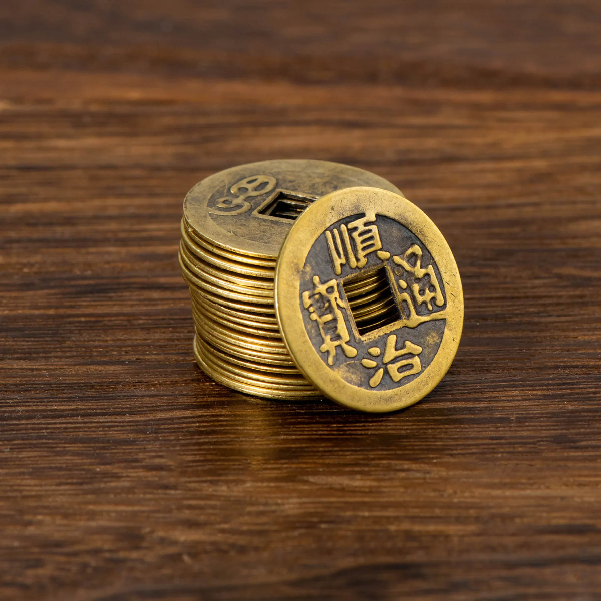 150Pcs Chinese Copper Coins Craft Money Blessing Ancient Antique I Ching Retro Collectible Curio Souvenir Feng Shui Lucky Gift