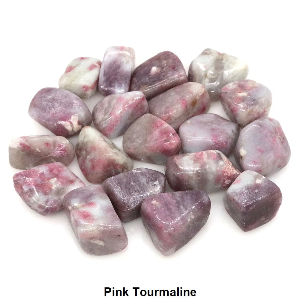 Natural Tumbled Stones Reiki Healing Crystal Quartz Bulk Ore Gravel Energy Mineral Specimen Aquarium Home Decor Gems Pendant DIY