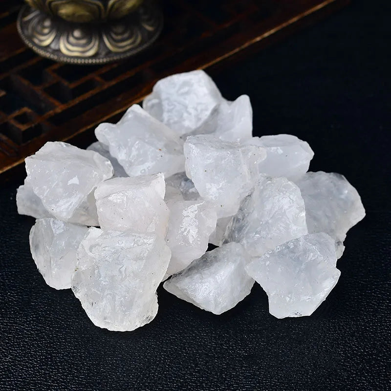 Natural White Quartz Crystal Bulk Rough Gemstones Healing Crystals