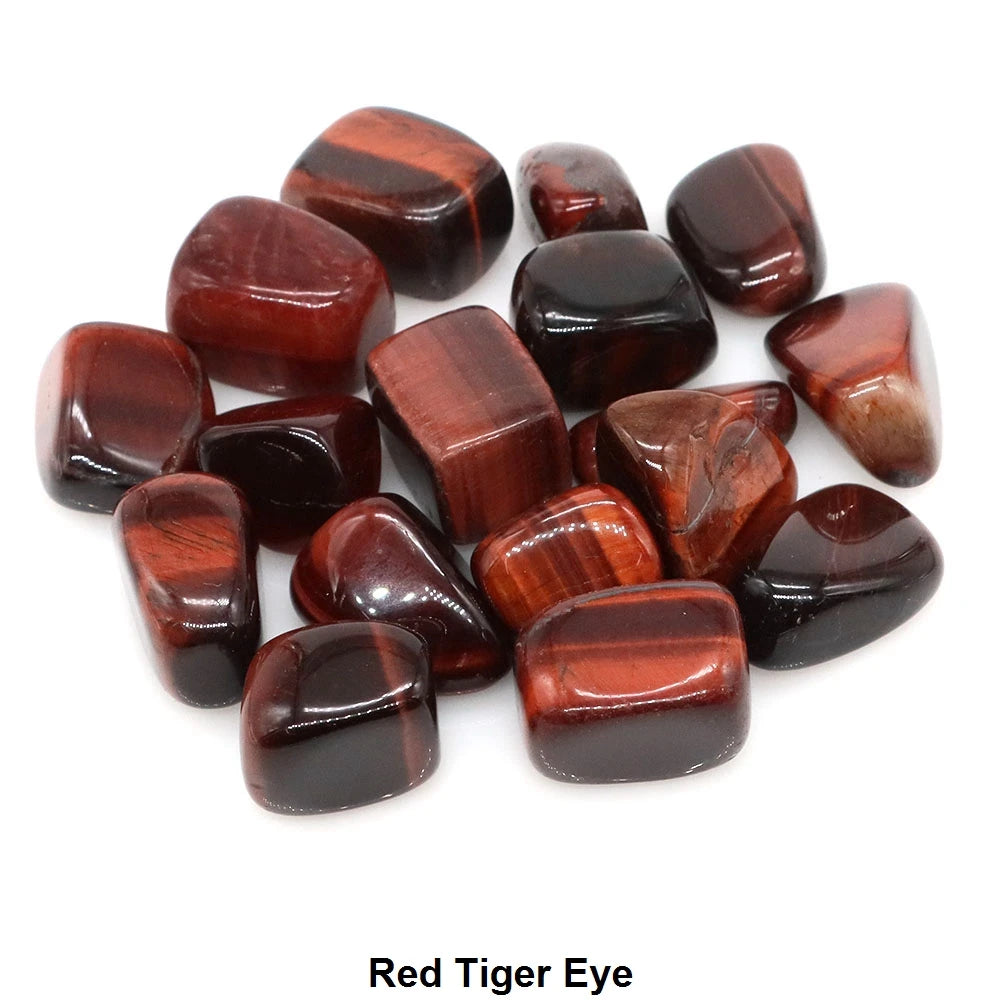 Natural Tumbled Stones Reiki Healing Crystal Quartz Bulk Ore Gravel Energy Mineral Specimen Aquarium Home Decor Gems Pendant DIY
