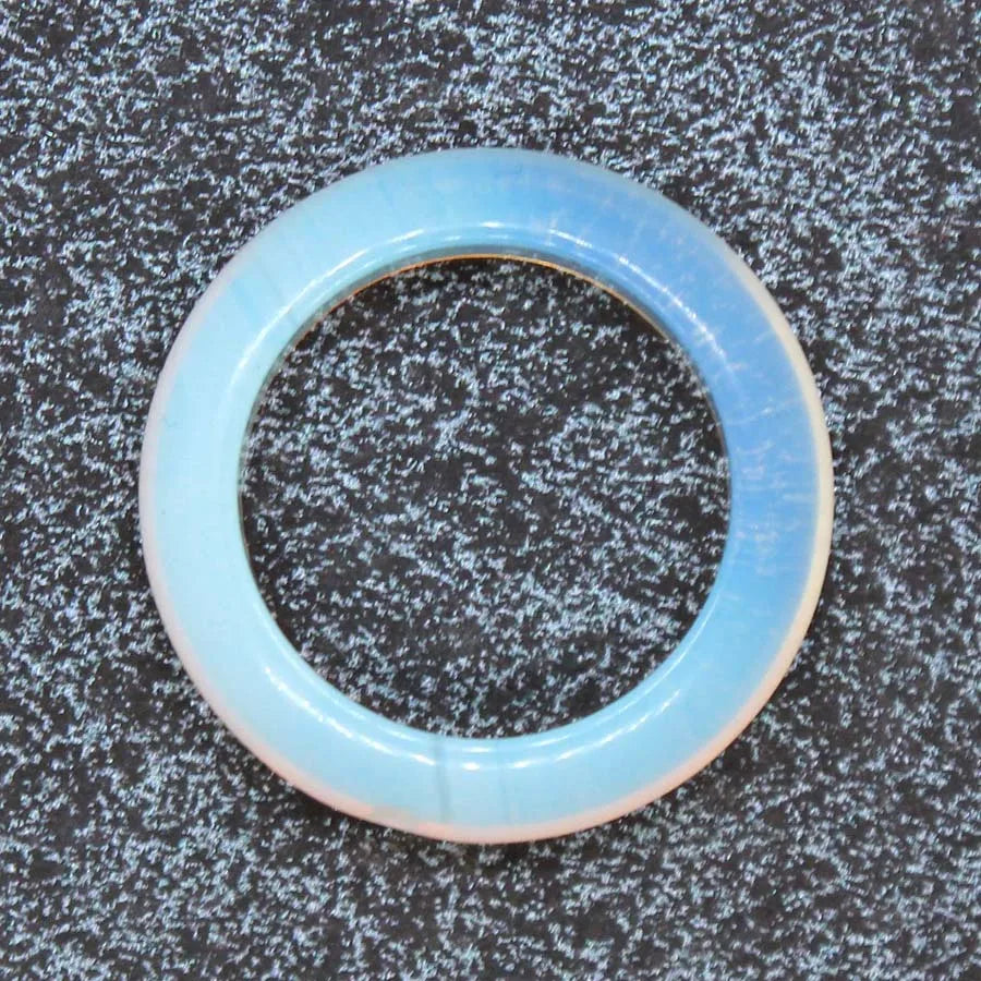 Naturtal Healing Crystal Stone Band Rings For Women Amethyst Rose Quartz Lapis Lazuli Labradorite Dainty Finger Ring Jewellery
