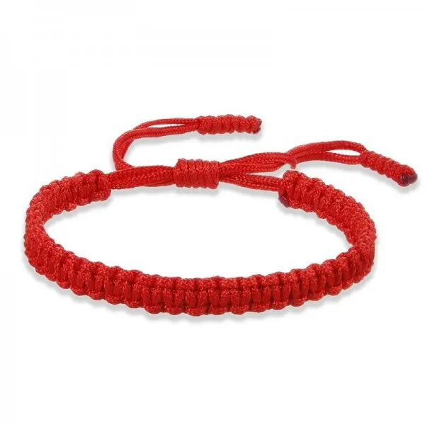Fashion Simple Lucky Knot Red Rope Bracelets for Women Men Handmade String Adjustable Bracelet Friendship Amulet Jewelry Gift