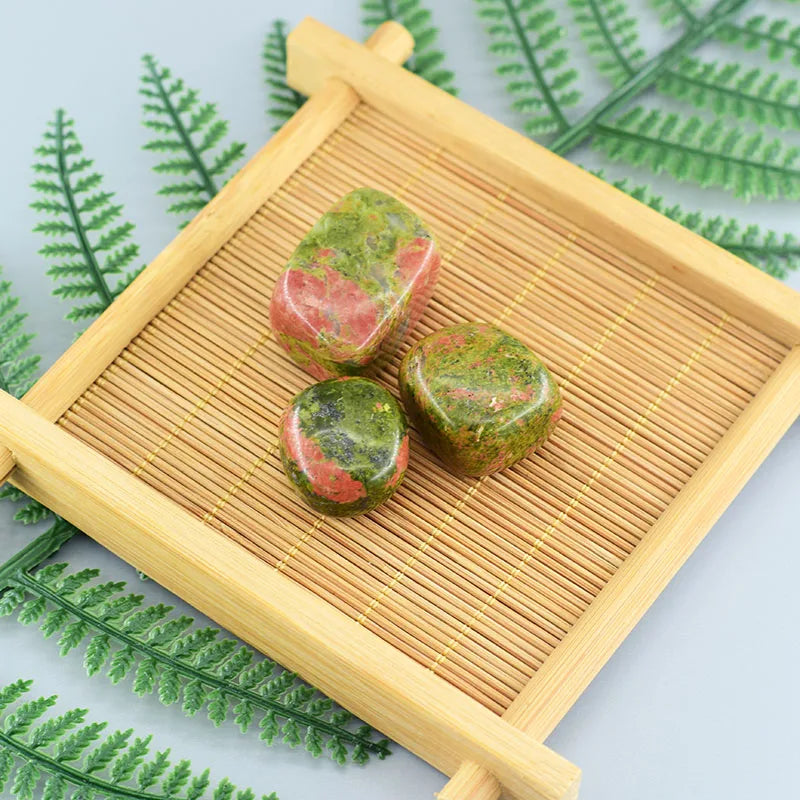 Natural Unakite Jasper Stone Real Crystal Quartz Bead Bracelet for Women Men Round Shape Pulsera Wristband Jewelry Birthday Gift