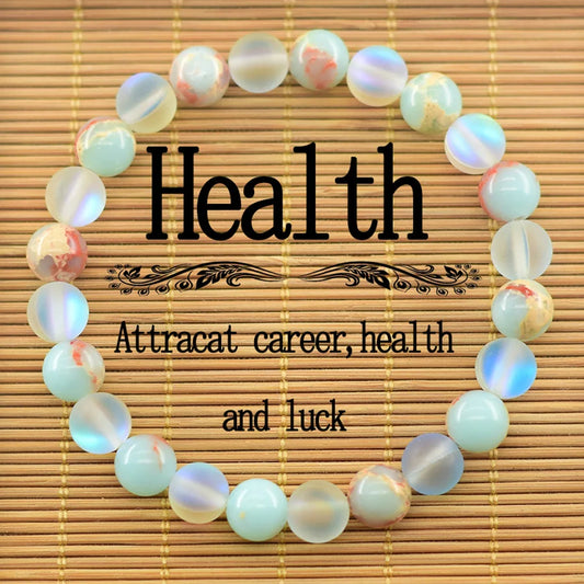 8mm Natural Shoushan Stone Health Bracelet, Bringing Health and Longevity, Fashionable Beaded Bracelet for Men and Women Pulsera