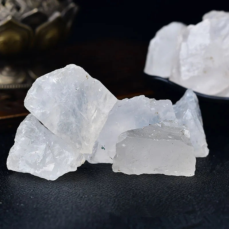 Natural White Quartz Crystal Bulk Rough Gemstones Healing Crystals