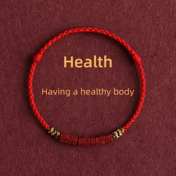 Fashion Simple Lucky Knot Red Rope Bracelets for Women Men Handmade String Adjustable Bracelet Friendship Amulet Jewelry Gift